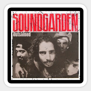 Soundgarden Vintage Sticker